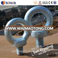 Sail Rigging Hardware Forged Galvanized Din580 Lifting Eye Bolt