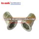 Flat head inner-hex body rivet nuts m6