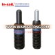 China supplier global service nylon patch spring loaded spring plunger with long nose manufacturer